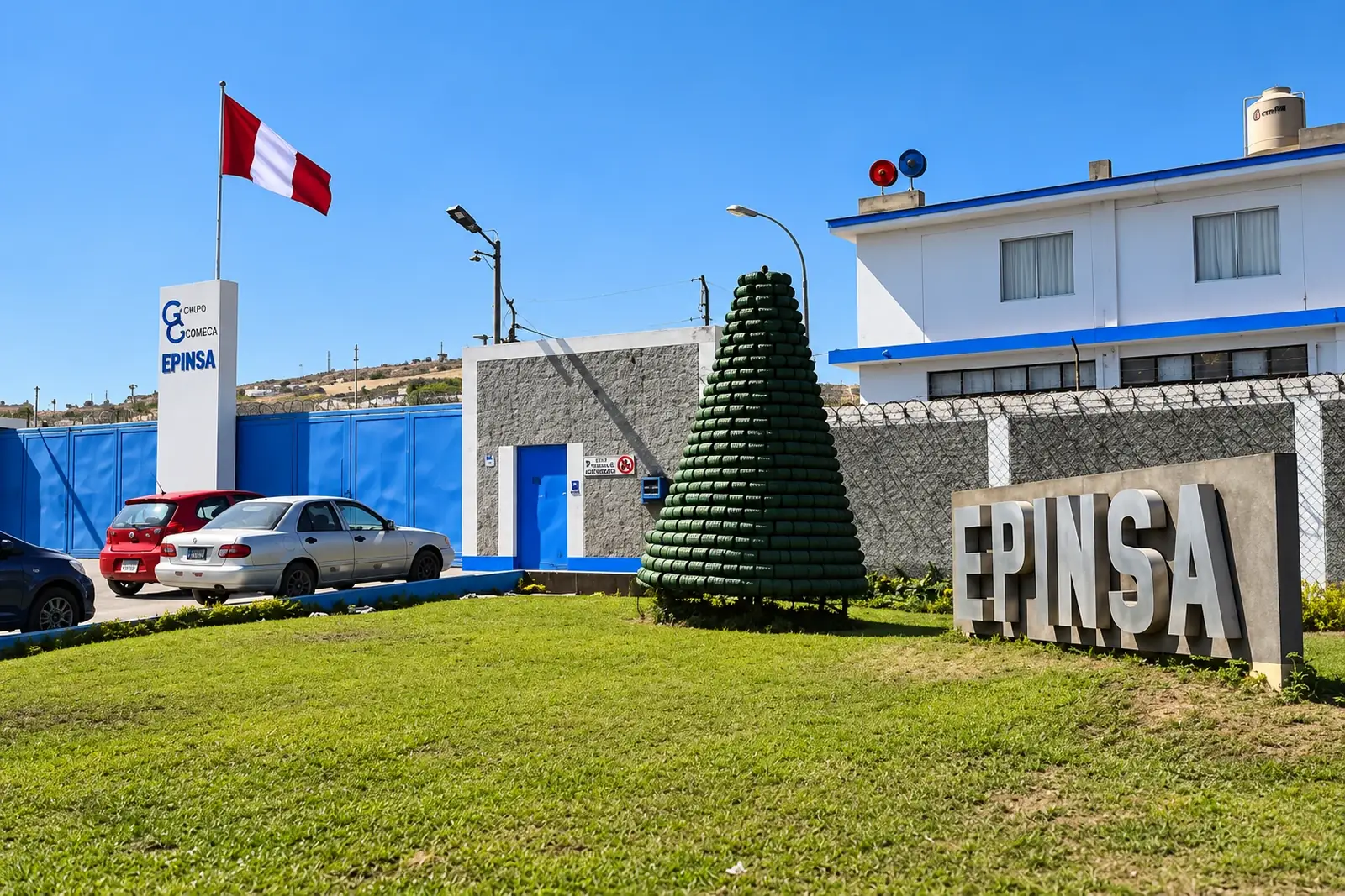 Fachada de EPINSA, Grupo Comeca - Perú